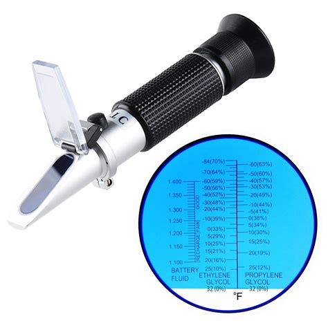 cnc machine coolant refractometer|antifreeze refractometer coolant tester.